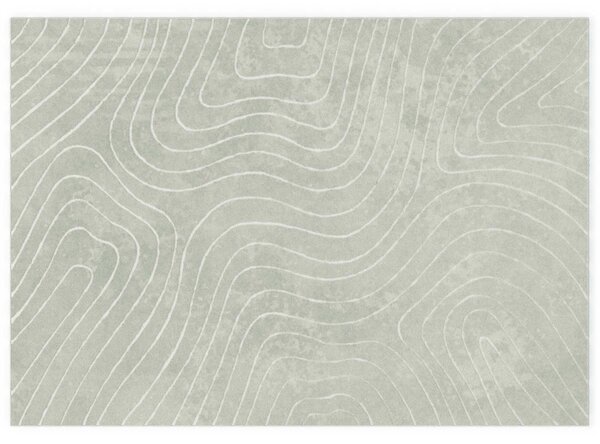 Dywany pokojowe PALMERAS Zielony 200 x 280 cm Poliester