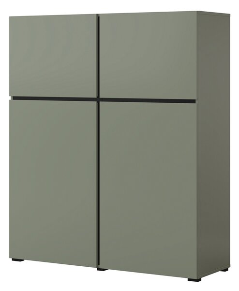Komoda INCROCIO 119 cm do Salonu Sypialni Zielony