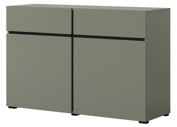 Komoda INCROCIO 119 cm do Salonu Sypialni Zielony