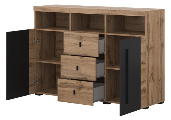 Komoda RISTO 132 cm do Salonu Sypialni Dąb wotan