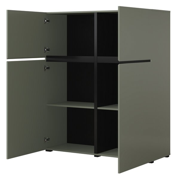 Komoda INCROCIO 119 cm do Salonu Sypialni Zielony