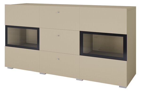 Komoda BAROLO 132 cm do Salonu Sypialni Beż jasny