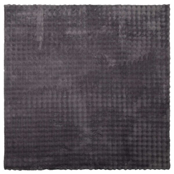 Dywany pokojowe Kwadrat SIROLO Antracyt 200 x 200 cm Poliester