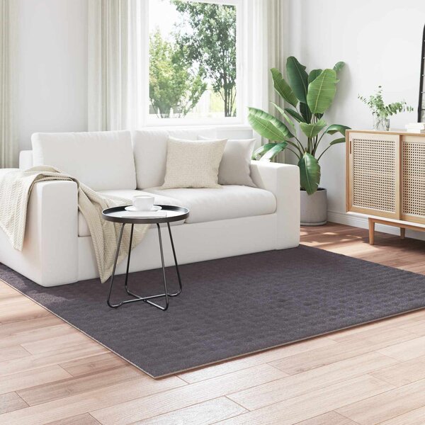 Dywany pokojowe Kwadrat SIROLO Antracyt 200 x 200 cm Poliester
