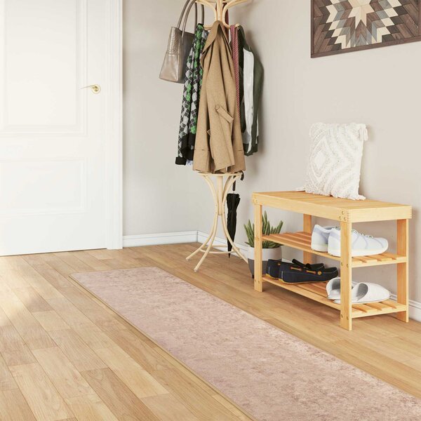 Chodnik dywanowy MARSA piaskowy 50 x 450 cm Poliester i PVC
