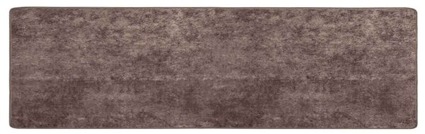 Chodnik dywanowy MARSA Szary 80 x 350 cm Poliester i PVC