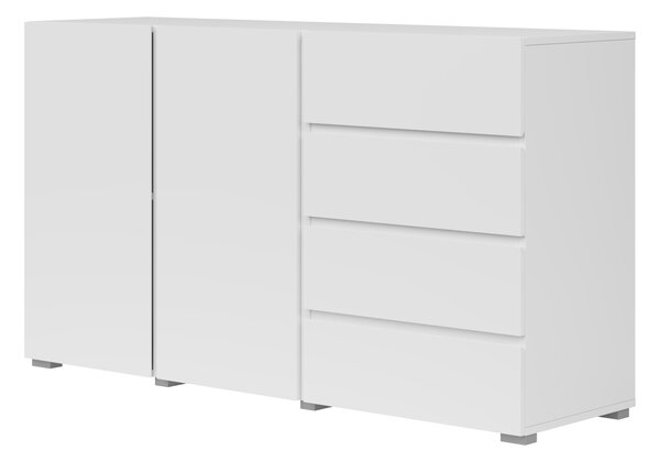 Komoda PRISMA 138 cm do Salonu Sypialni Biały