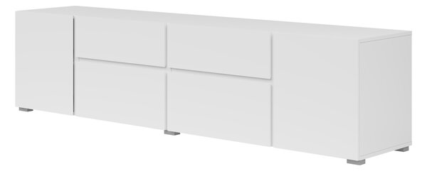 Komoda PRISMA 195 cm do Salonu Sypialni Biały
