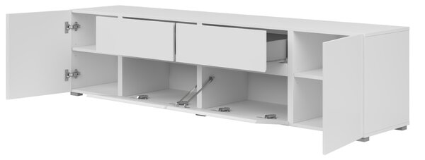 Komoda PRISMA 195 cm do Salonu Sypialni Biały