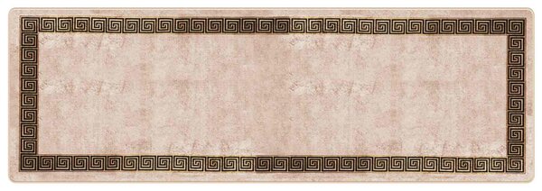 Chodnik dywanowy MARSA Czarny 100 x 300 cm Poliester i PVC
