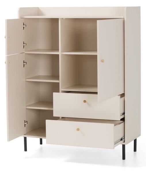 Komoda ASTREA 103,5 cm do Salonu Sypialni Odcienie beżu