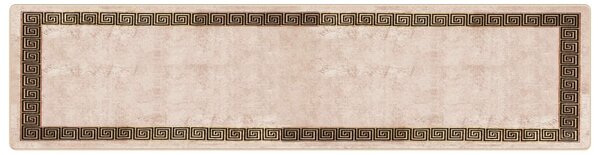 Chodnik dywanowy MARSA Czarny 100 x 400 cm Poliester i PVC