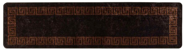 Chodnik dywanowy MARSA Czarny 100 x 350 cm Poliester i PVC