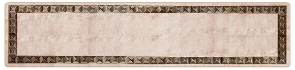 Chodnik dywanowy MARSA Czarny 80 x 350 cm Poliester i PVC