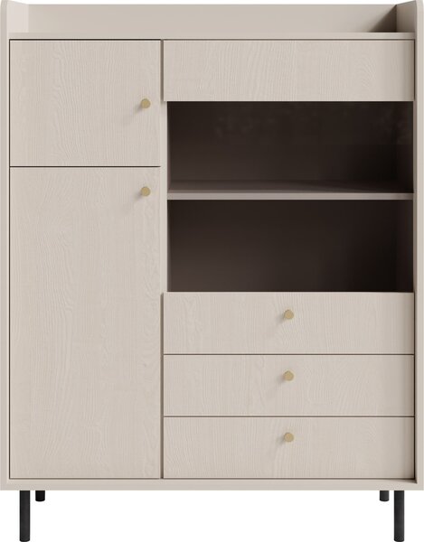 Komoda ASTREA 103,5 cm do Salonu Sypialni Odcienie beżu
