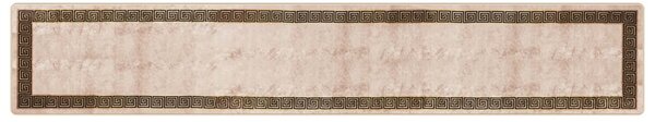 Chodnik dywanowy MARSA Czarny 80 x 450 cm Poliester i PVC