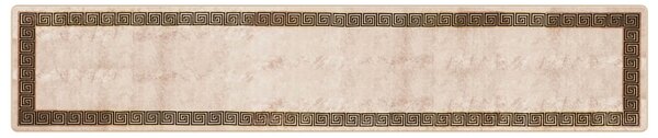 Chodnik dywanowy MARSA Czarny 80 x 400 cm Poliester i PVC