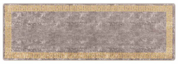 Chodnik dywanowy MARSA Szary 100 x 300 cm Poliester i PVC