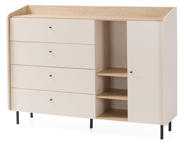 Komoda VETTA 155 cm do Salonu Sypialni Odcienie beżu