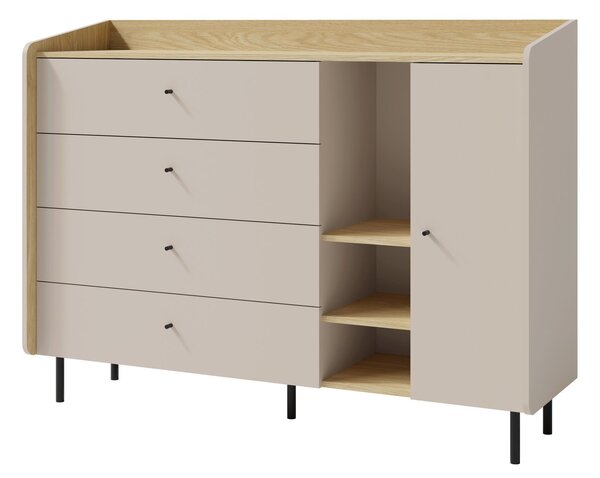 Komoda VETTA 155 cm do Salonu Sypialni Odcienie beżu