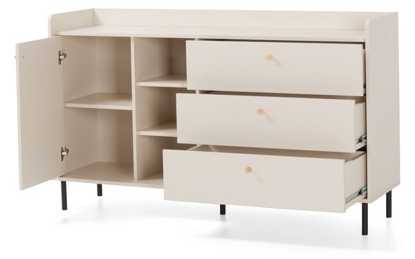Komoda ASTREA 153,5 cm do Salonu Sypialni Odcienie beżu