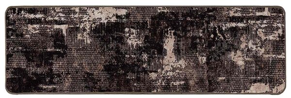 Chodnik dywanowy MARSA Czarny 50 x 450 cm Poliester i PVC