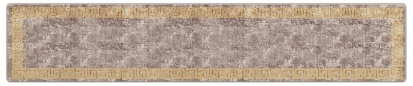 Chodnik dywanowy MARSA Szary 80 x 400 cm Poliester i PVC