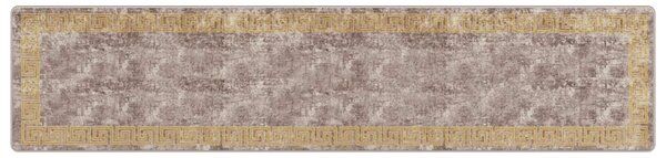 Chodnik dywanowy MARSA Szary 80 x 350 cm Poliester i PVC