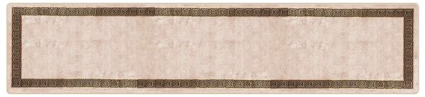 Chodnik dywanowy MARSA Czarny 100 x 450 cm Poliester i PVC