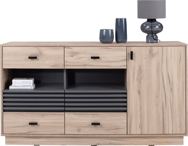 Komoda PUNTO 155 cm do Salonu Sypialni Dąb