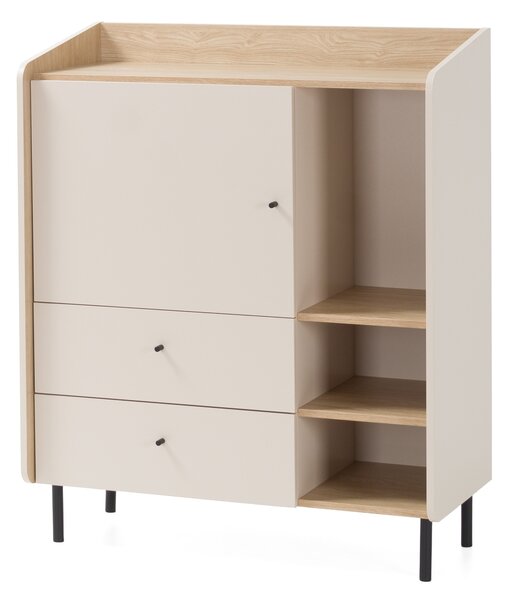 Komoda VETTA 95 cm do Salonu Sypialni Odcienie beżu