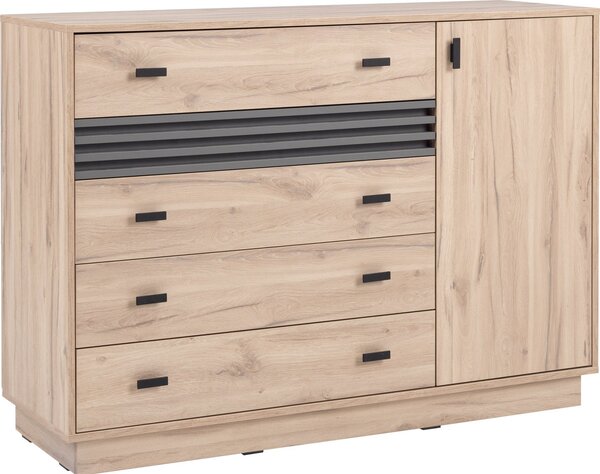 Komoda PUNTO 135 cm do Salonu Sypialni Dąb