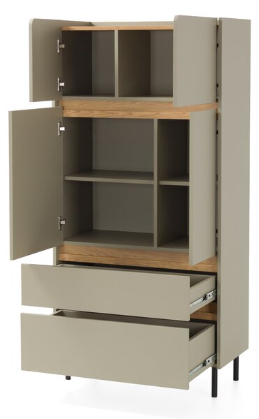 Komoda MURO 80 cm do Salonu Sypialni Odcienie zieleni