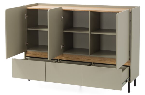 Komoda MURO 150 cm do Salonu Sypialni Odcienie zieleni