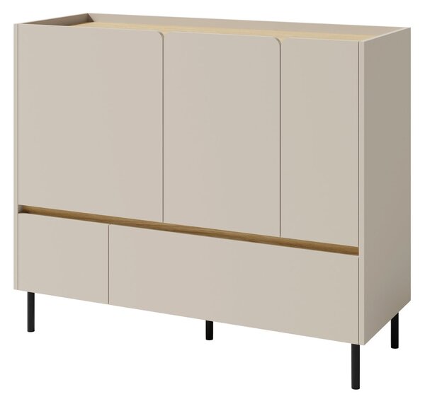 Komoda MURO 120 cm do Salonu Sypialni Odcienie beżu
