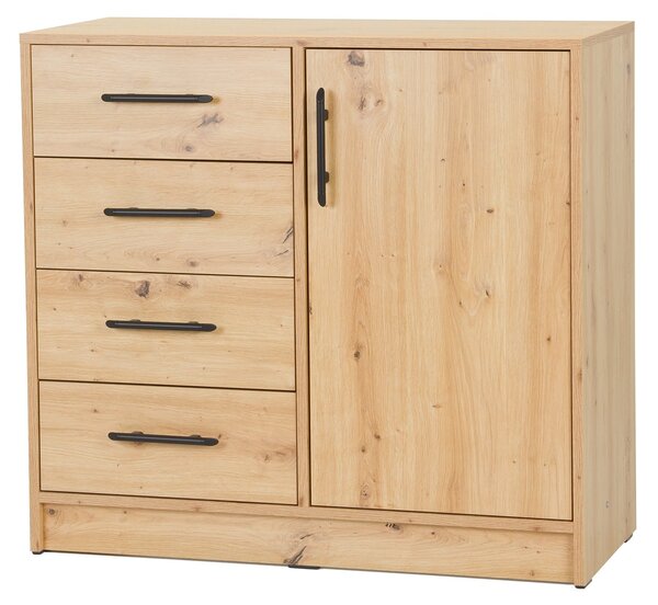 Komoda VANO 90 cm do Salonu Sypialni Dąb artisan