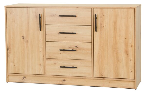 Komoda VANO 140 cm do Salonu Sypialni Dąb artisan