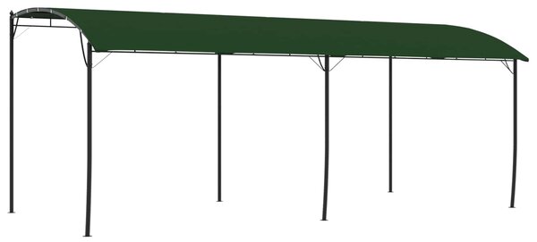 Altana 6 x 3 x 2,55 m zielony Stal malowana proszkowo i tkanina