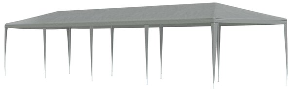 Namiot Imprezowy Jasnoszary 1200 x 300 x 255 cm PE i stal