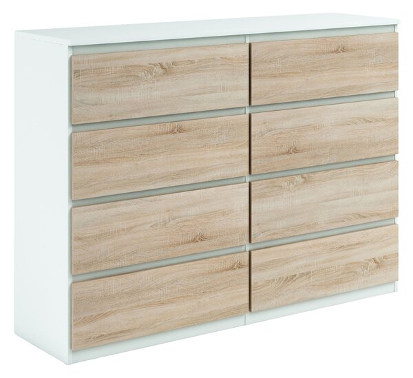 Komoda NUDO 120 cm do Salonu Sypialni Biały