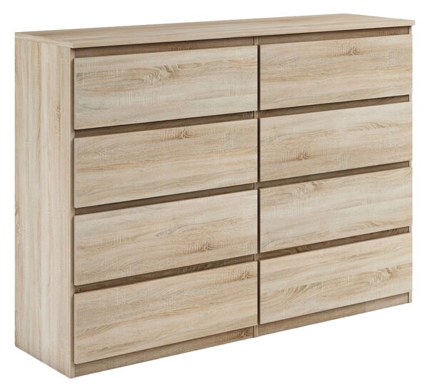 Komoda NUDO 120 cm do Salonu Sypialni Dąb sonoma