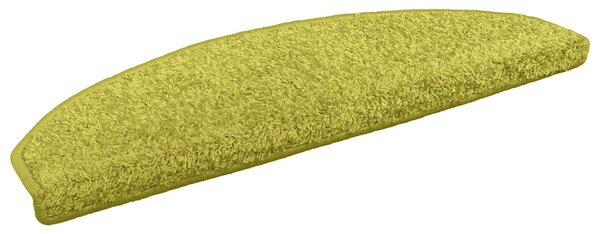 Samoprzylepne maty na schody 15 pcs zielony 80 x 24,5 x 3,5 cm