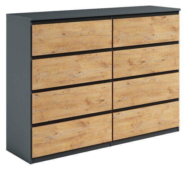 Komoda NUDO 120 cm do Salonu Sypialni Antracyt