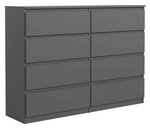Komoda NUDO 120 cm do Salonu Sypialni Antracyt