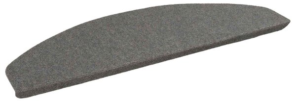 Samoprzylepne maty na schody 15 pcs Szary 80 x 28 x 3,5 cm