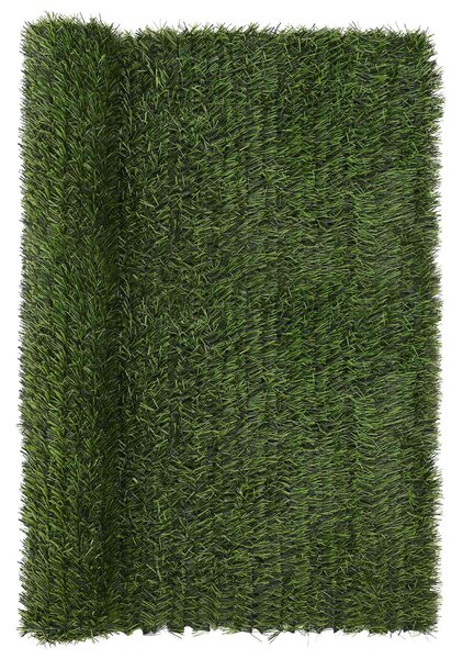 Sztuczne Ogrodzenie Jasnozielony 1,5 x 4 m PVC i stal