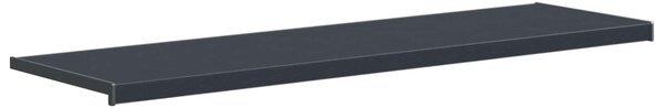Parapet okienny Antracytowy z rysunkiem drewna PVC