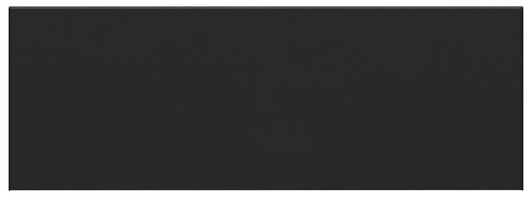 Parapet okienny Czarny z rysunkiem drewna 140 x 50 x 4,5 cm PVC