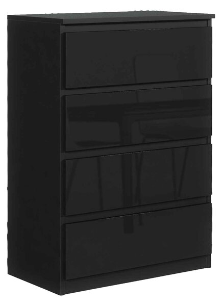 Komoda NUDO 70 cm do Salonu Sypialni Czarny