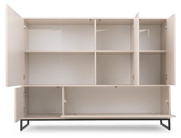 Komoda AZIR 160 cm do Salonu Sypialni Odcienie beżu